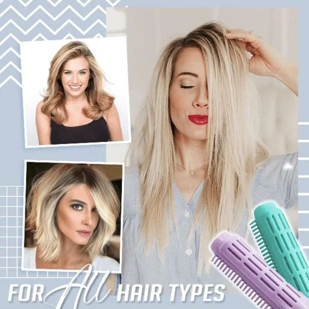 Instant Hair Volumizing Clip Teal and Purple
