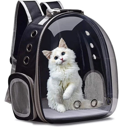jCwgCatPetCarrierBackpackTransparentCapsuleBubblePetBackpackSmallAnimalPuppyKittyBirdB