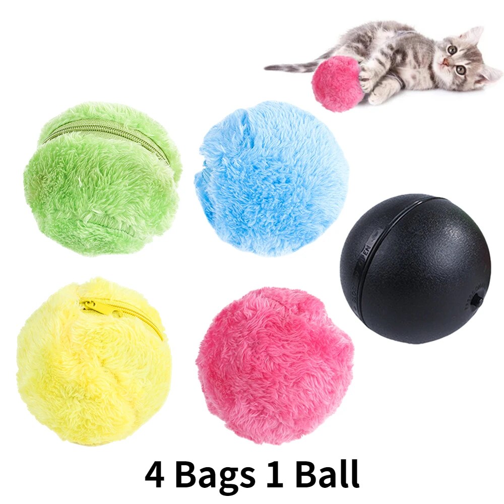 Automatic Magic Roller Ball Pet Toy for Cats & Dogs