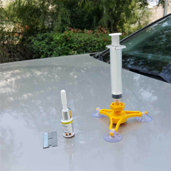 diy cracked window repair