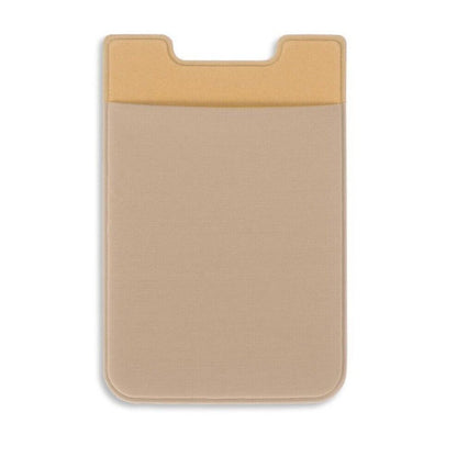 Adhesive Phone Pocket Gold