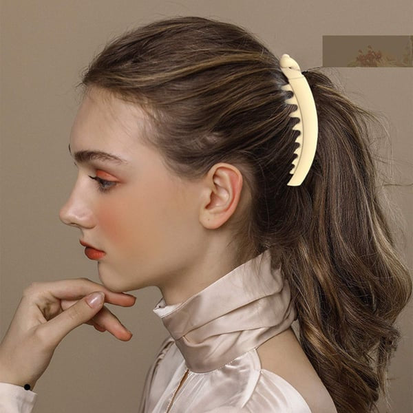 Large Banana Non-Slip Hair Clips 2
