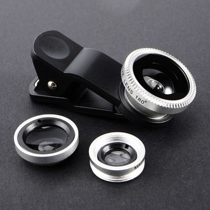 Set of Phone Lenses Silver