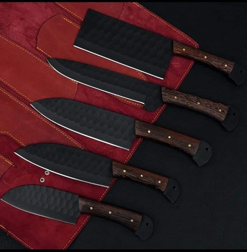 Damascus Chef Set Of 5Pieces