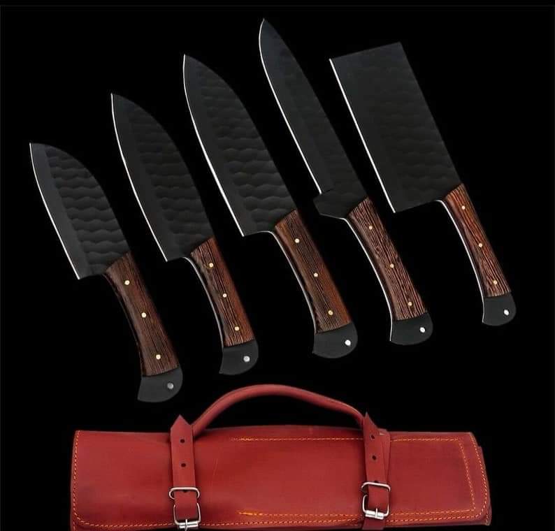 Damascus Chef Set Of 5Pieces