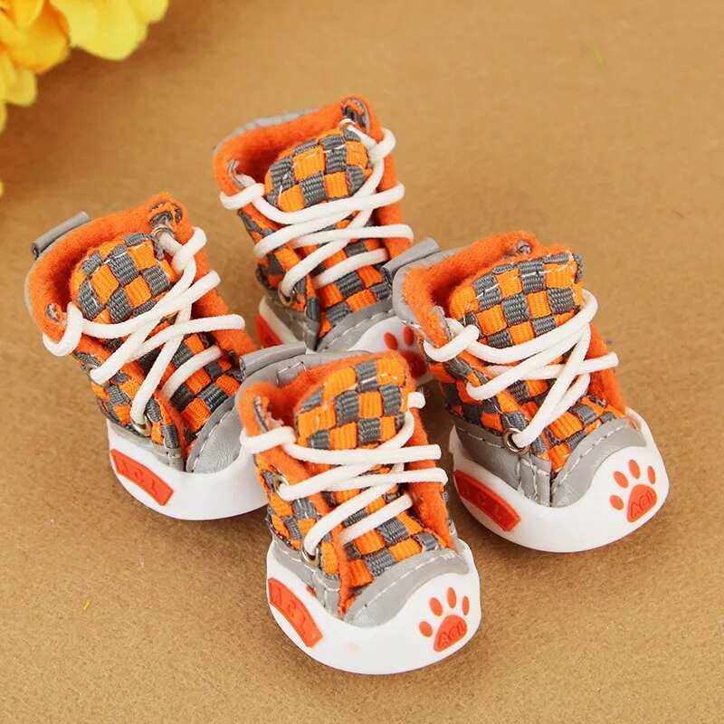 7TbSNewDesign4pcsSetPetDogShoesSmallDogPuppyBootsFootballStyleCheapDogSummerjpg
