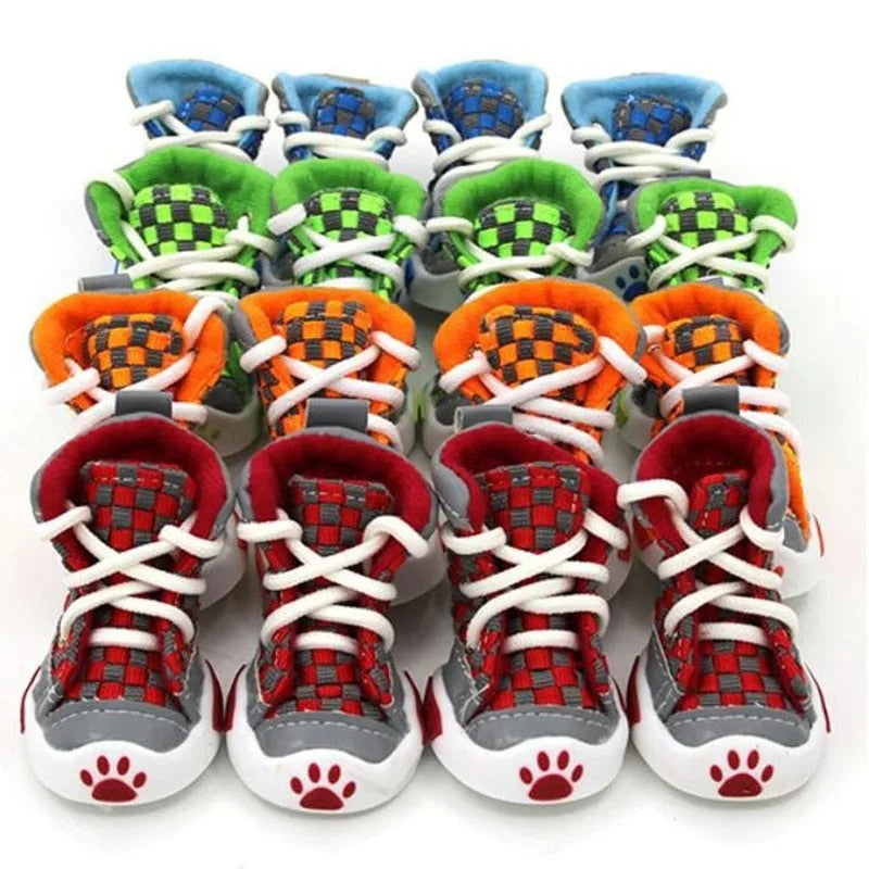 QzhwNewDesign4pcsSetPetDogShoesSmallDogPuppyBootsFootballStyleCheapDogSummerjpg