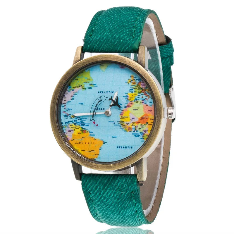 Vintage World Traveler Watch