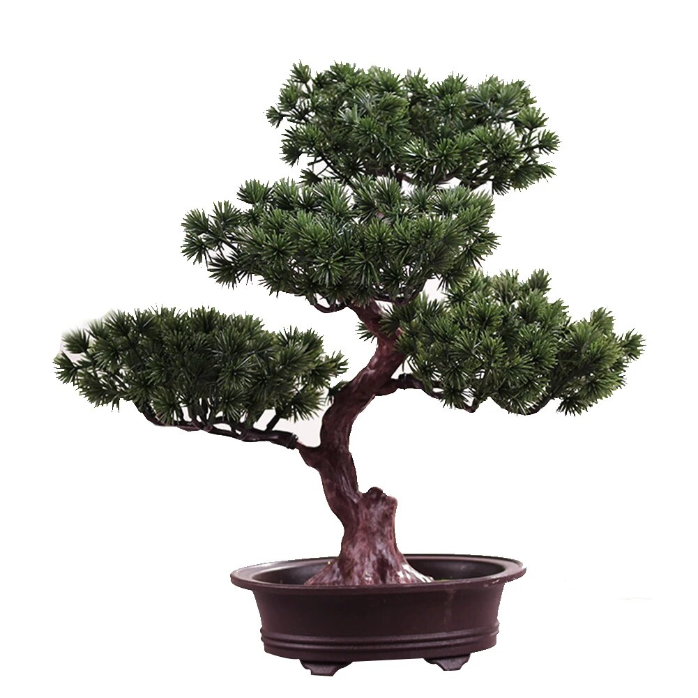 Festival Potted Plant Simulation: DIY Lifelike Bonsai Gift for Home