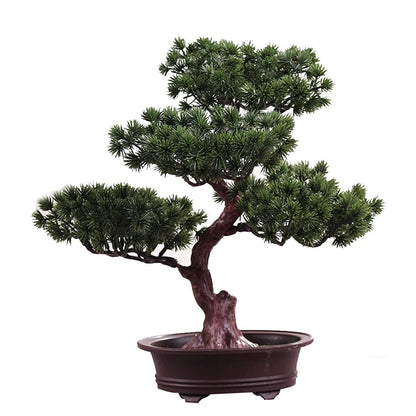 Festival Potted Plant Simulation: DIY Lifelike Bonsai Gift for Home
