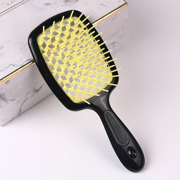 Detangling Hair Brush Yellow