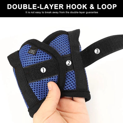 5ZsxMeshNylonDogMuzzleAdjustableSmallMediumLargeDogMuzzlePetAccessoriesBreathableAntiB
