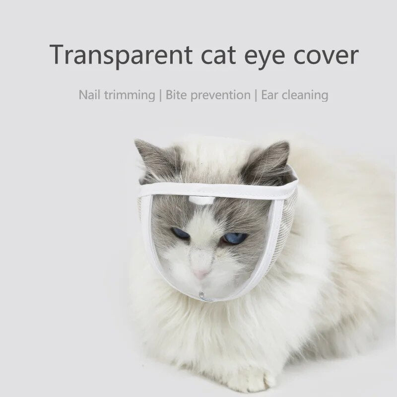 Breathable Cat Muzzles: Travel & Grooming Essentials