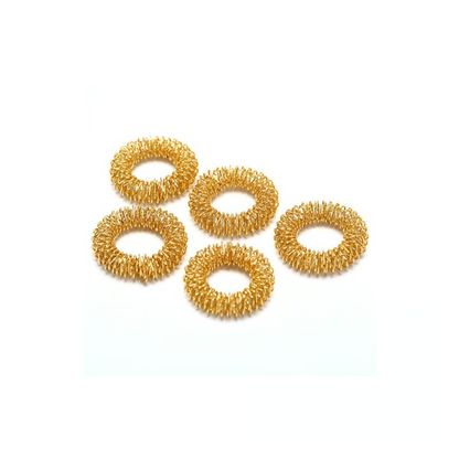 Reflexology finger massager for hand fatigue