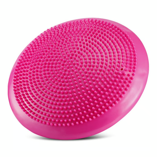 Balance cushion for improving posture at work