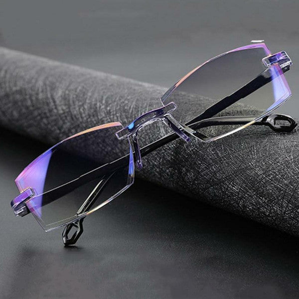 Rimless Anti-Blue Light Presbyopic Reading Glasses – Stylish, Comfortable & Perfect Gift for Readers