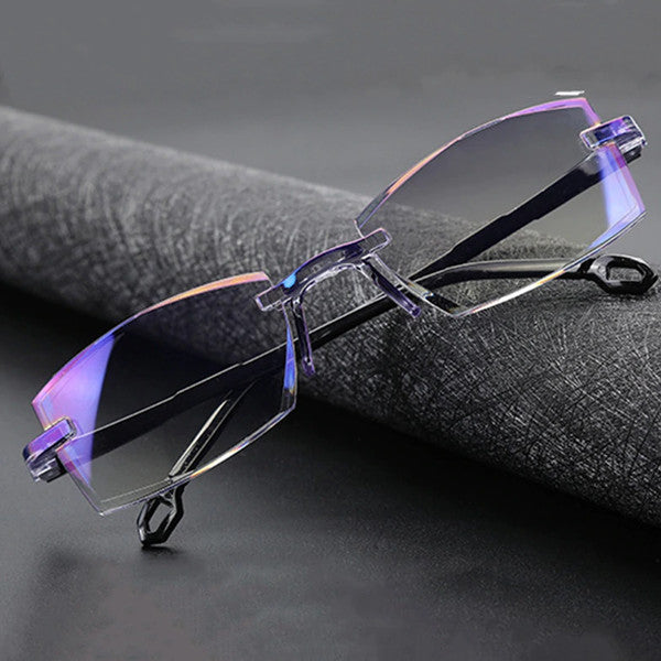 Durable and fashionable rimless reading eyewear for gifts