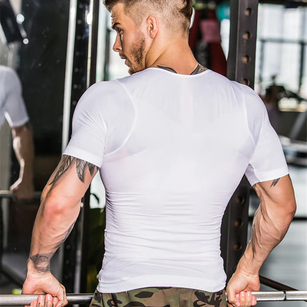 Mens Posture Corrector Shirt For Fitness Workout  Casual Wear