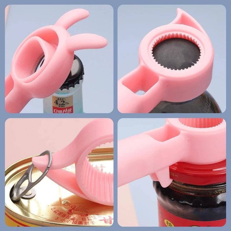 New 4 In 1 Bottle Opener 4