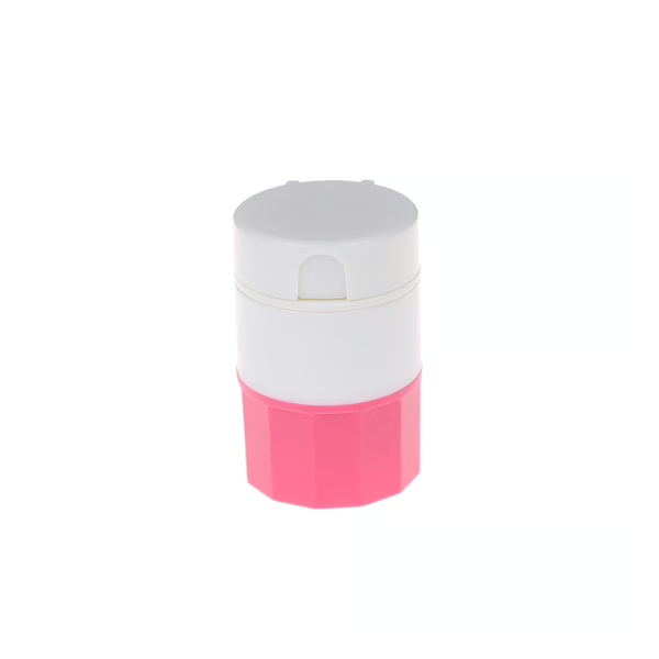 Nonwaste pill grinding device for precise dosing