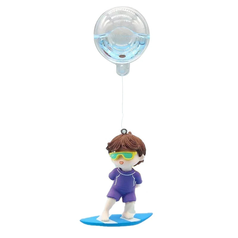 iiVLMiniFloatingDiverAquariumOrnamentsFishTankDecorationSmallFloatingBallAquariumAccesso