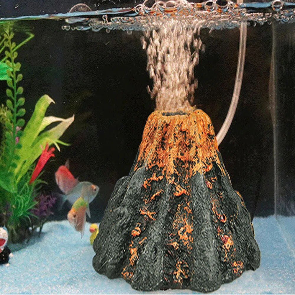 Ultra Quiet Aquarium Air Pump for Fish Tank: Mini Compressor with Oxygen Hose & Stone