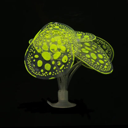 iNWwSiliconeLuminousPlantsArtificialGlowingSimulationCoralAquariumDecorationFishTankUnder