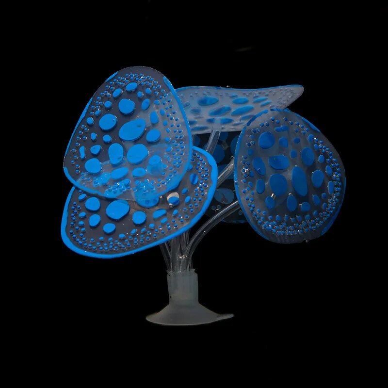 DcvcSiliconeLuminousPlantsArtificialGlowingSimulationCoralAquariumDecorationFishTankUnder