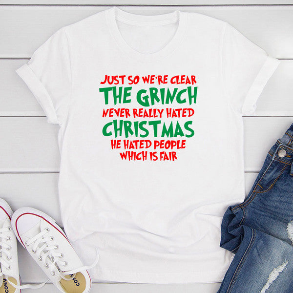 Just So We're Clear T-Shirt 1.jpg