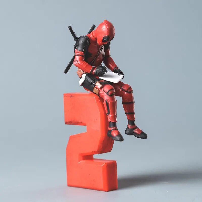 RM7BDisneyDeadpoolCarInteriorVehicleModelMiniFigureCarInteriorDecorationRoomToysModelB