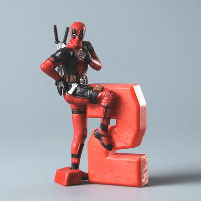 8bhiDisneyDeadpoolCarInteriorVehicleModelMiniFigureCarInteriorDecorationRoomToysModelB