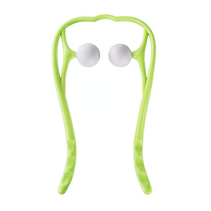 Travelfriendly roller massager for onthego relief