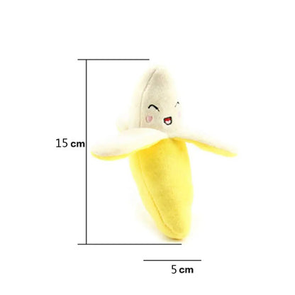 5hvcPetSupply1pcPlushBananaShapeDogSqueakSoundToysFruitInteractiveCatDogToyjpg