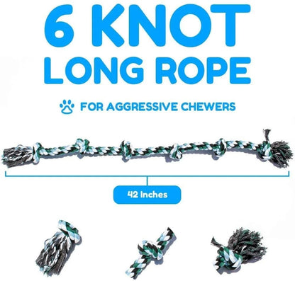 TwsvATUBANGiantDogRopeToyforExtraLargeDogsIndestructibleDogToyforAggressiveChewersand