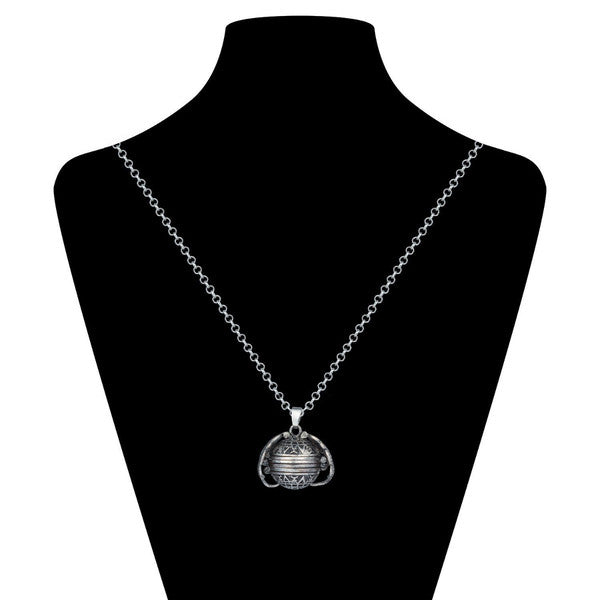 Gold expandable 4 photo locket necklace
