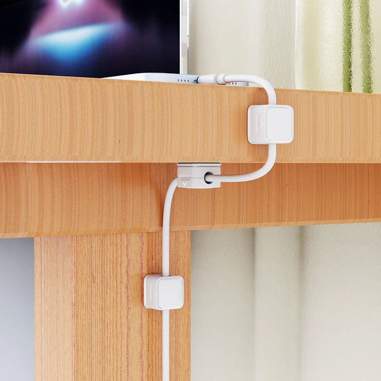Easy Magnetic Clips Cables Organizer 1
