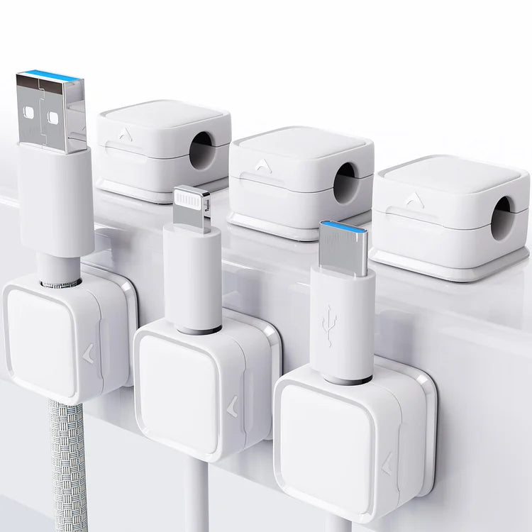 Easy Magnetic Clips Cables Organizer 4