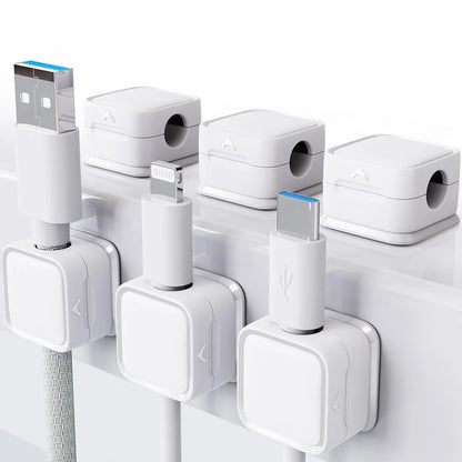 Easy Magnetic Clips Cables Organizer 4