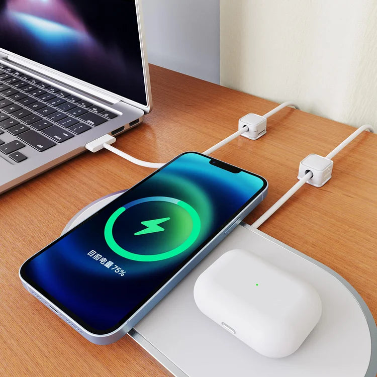 Easy Magnetic Clips Cables Organizer 3