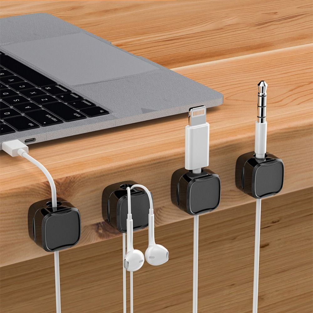 Easy Magnetic Clips Cables Organizer 2