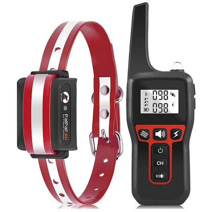 Ne1n1000MDogTrainingCollarUniversalDogBarkCollarWaterproofRechargeableDogShockCollarwit