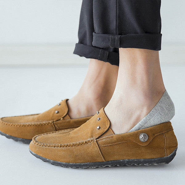 Durable no show socks for slipon sneakers