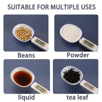 Multifunctional LCD digital spoon scale with tare function