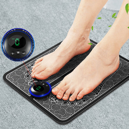 Experience Ultimate Pain Relief & Foot Comfort: EMS Stimulator Massager Foot Mat with 8 Modes and 19 Intensity Levels 3