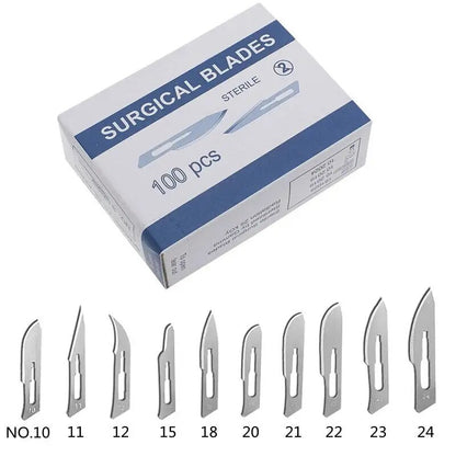 Carbon Steel Surgical Blades: DIY Cutting, Phone Repair, Animal Grooming - Scalpel Knife