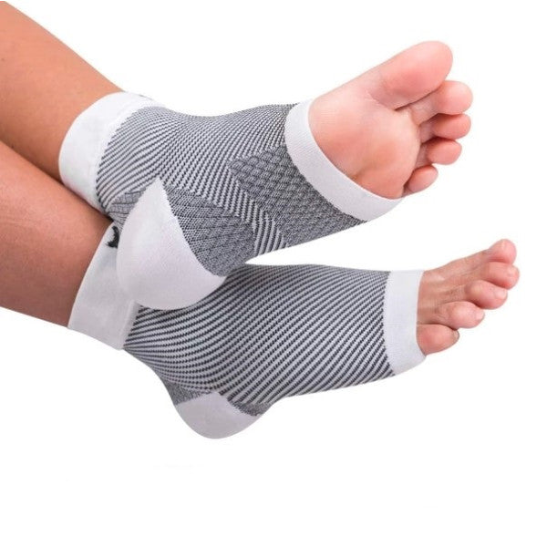 Plantar fasciitis compression socks for night use