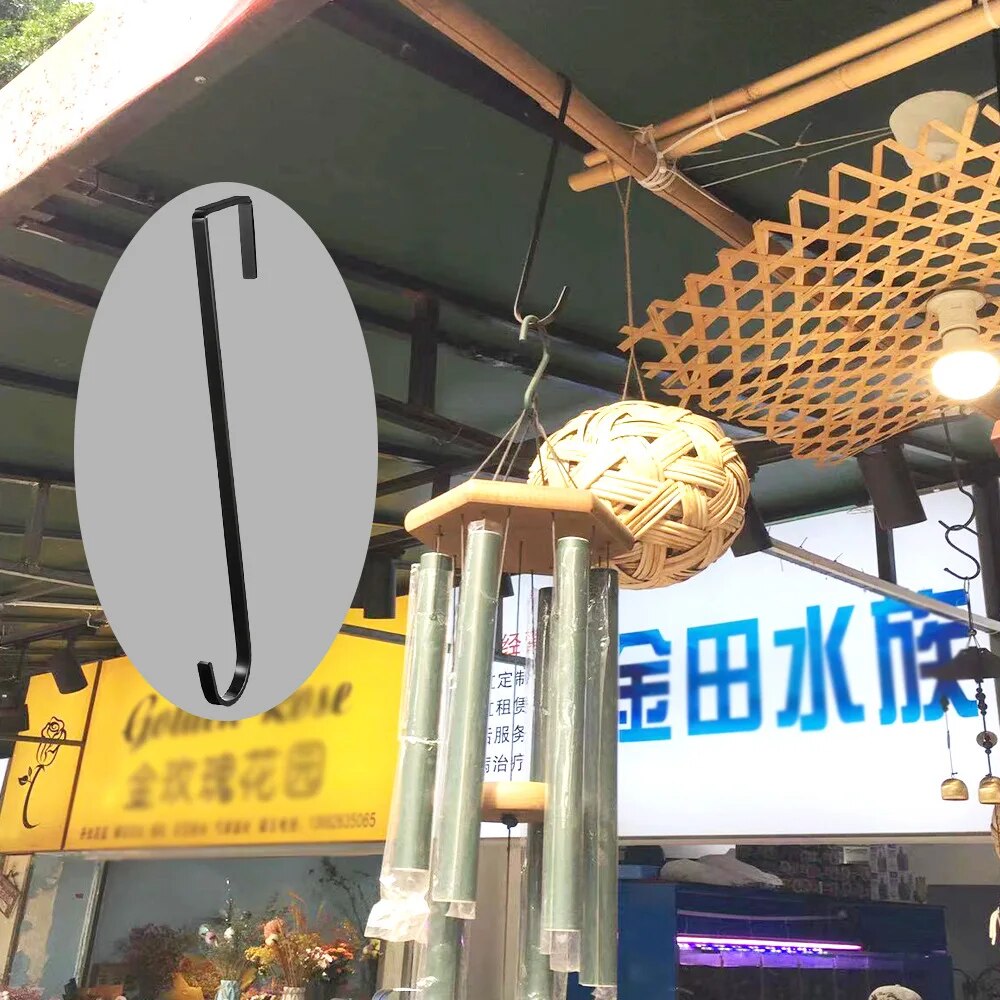FTr6FloralWreathHangerOverTheDoorLargeWreathMetalHookForChristmasEasterWreathFrontDoo
