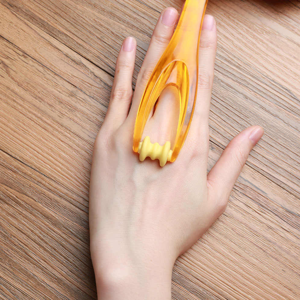 Handheld massager roller without batteries