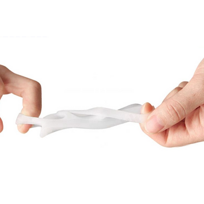 Soft and stretchy toe separators for comfort