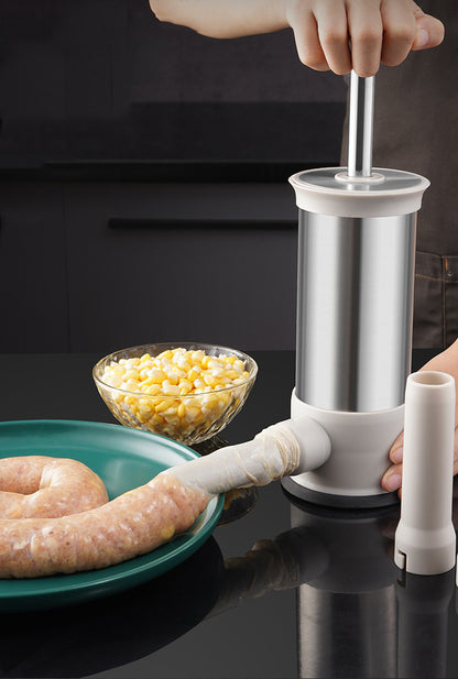 Sausage Stuffer with 4 Different Sizes Stuffing Tubes 4